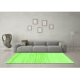 thumbnail image 3 of Ahgly Company Indoor Rectangle Solid Green Modern Area Rugs, 4' x 6', 3 of 4