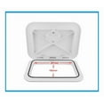 thumbnail image 4 of Marine Boat Deck Access Hatch&lid 14.8" X 10.6" - White 270mm X 375mm,Access Hatch ,High Quality, 4 of 5