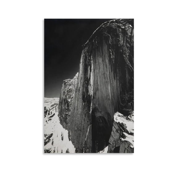 ANSEL ADAMS Monolith Poster Cool Artworks Painting Wall Art Canvas Prints Hanging Picture Home Decor Posters Gift 16x24inch(40x60cm)