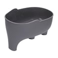 thumbnail image 2 of Colador reutilizable para fregadero de cocina con forma de elefante para cesta de verduras Gris, 2 of 9