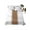 Brown, variant on Brown Solid Color Texture Queen Size Flat Sheet Only, Hotel Luxury Microfiber Bed Top Sheets, Simple Brown Stripes Soft Breathable Bedding Sheet for Bedroom, Easy Care - 90" x 102"