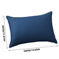 thumbnail image 3 of Yeciiwht Pillow Covers Outdoor Waterproof Pillowcase Solid Color Cushion Cover (without pillow core) 20*12 Inches, 3 of 9