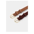 thumbnail image 4 of New retro suede belt women's decoration leather fashion versatile clothes jeans belt women ins style, 4 of 6