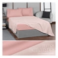 thumbnail image 2 of Juego de Sábanas Microfibra, Frescas, Hipoalergénicas, Real Textil (Rosa Claro/ Rosa Oscuro, king Size), 2 of 7
