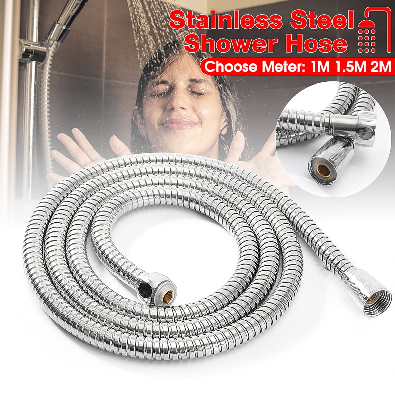 59" inch Long Bathroom Stainless Steel Handheld Flexible Replacement Shower Hose