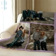 thumbnail image 4 of Personalised Blanket, Custom Blanket, Personalised Photo Blanket, Customised Photo Blanket Personalised for Adults Kids, Personalised Gifts for Mum, Dad, Boyfriend, Girlfriend, 4 of 6