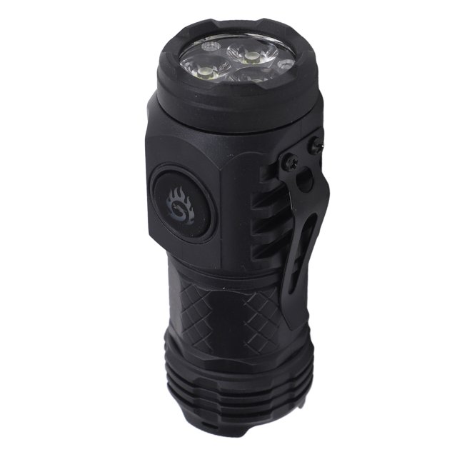 Portable Flashlight, Mini LED Flashlight Portable Rechargeable Long Range Flashlight Multiple Modes for Outdoor Camping Hiking