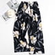 thumbnail image 3 of TaTaai Women's Printed Ankle Length Lounge Pants Elastic Waist 9/10 Length Long Pants Casual Home Soft Non See Through Bottoms Relax Fit Daily Wear Gift, 3 of 3