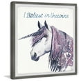 thumbnail image 2 of Marmont Hill I Believe Unicorns Ii Framed Wall Art, 18.00" x 1.50", 2 of 6