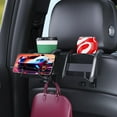 thumbnail image 6 of CxhicLuv Car Seat Back Storage, Multi-functional Box, Water Cup & Phone Organizer with Hooks, Car Storage Accessories, Expand Storage & Keep Car Organized, Drivers, Car Users, Black, 6 of 7