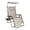 Sand, variant on Bliss Hammocks 33" Wide XXL Zero Gravity Chair w/ Canopy, Pillow, & Drink Tray Folding Outdoor Lawn, Deck, Patio Adjustable Lounge Chair, 360 lbs. Capacity, Weather and Rust Resistant, Jacquard