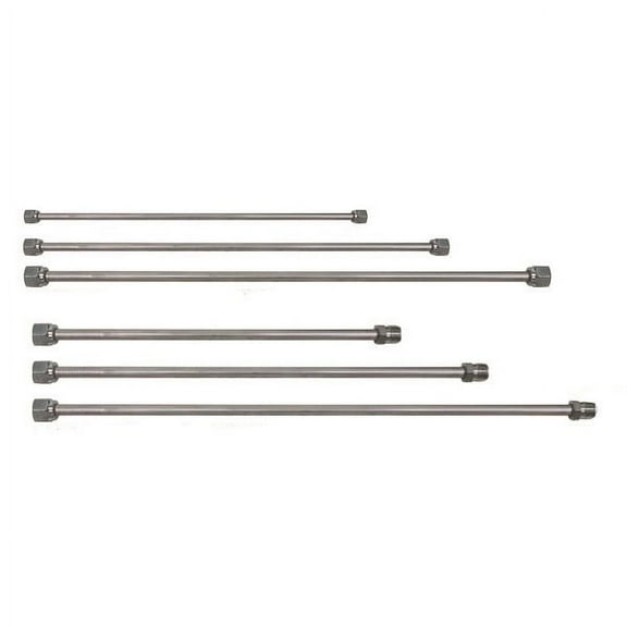 Vintage Air 12518-VCL Universal Aluminum Refrigerant Line with No.6 x 18 in. Male & Female Fittings