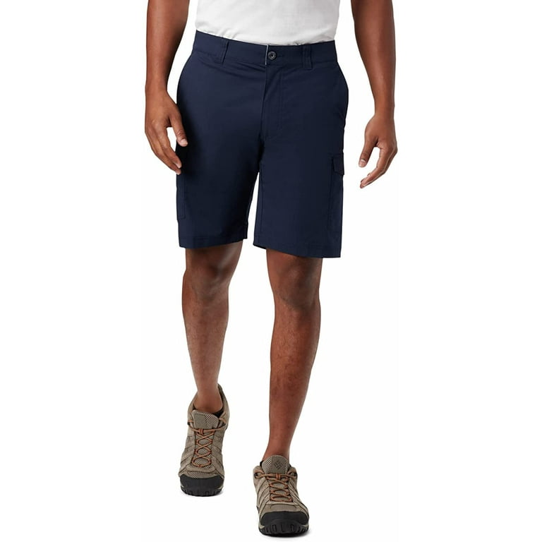 Columbia Mens Brentyn Trail Cargo Short Collegiate Navy 38