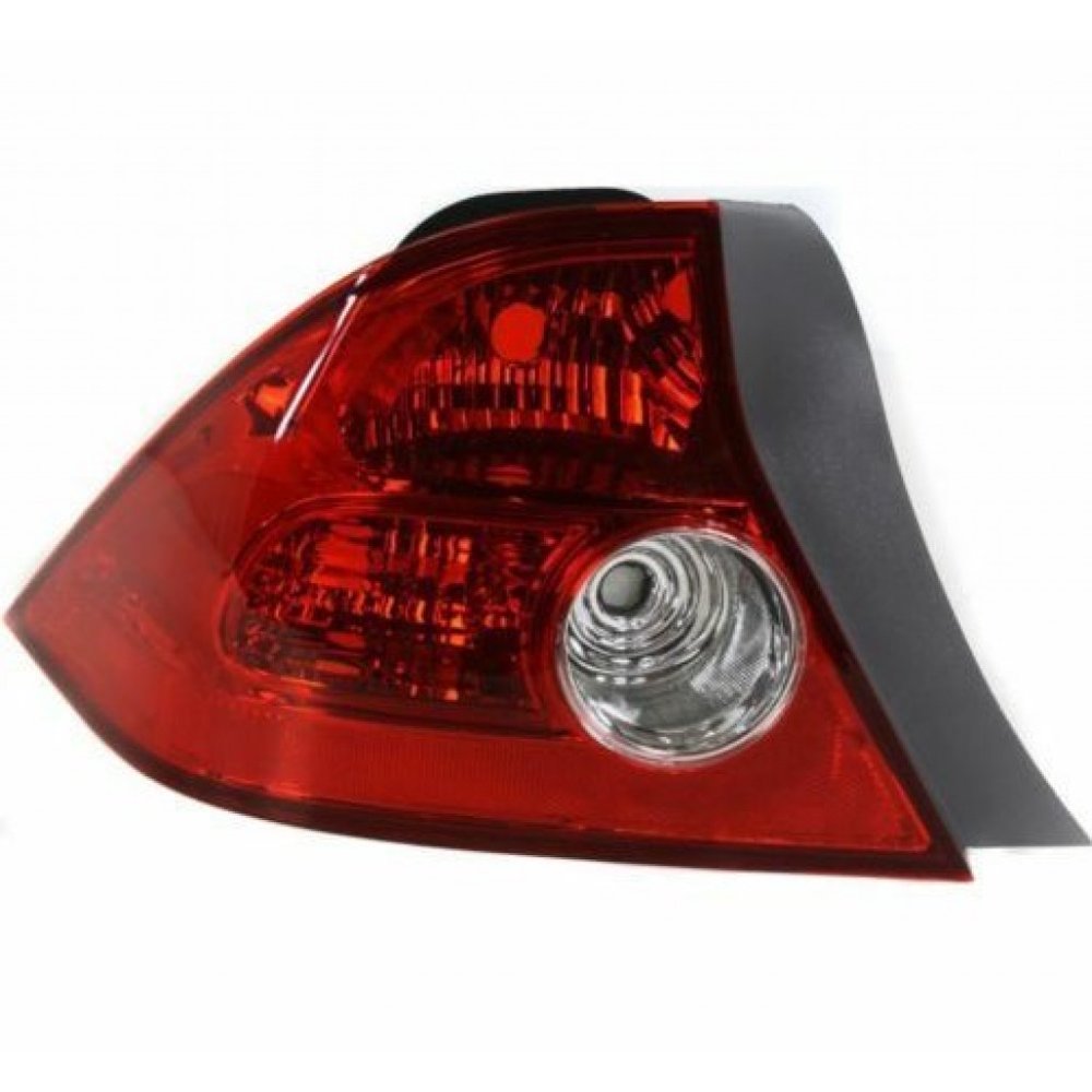 CarLights360 For Honda Civic Tail Light Assembly 2004 2005 Driver Side