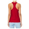 thumbnail image 2 of Yellow Rooster Women's Jersey Racerback Female Tank Red x-Large, 2 of 6
