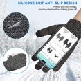 thumbnail image 4 of Knit Thermal Gloves, Wool Non-slip Touch Screen Gloves, 4 of 5