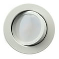 thumbnail image 3 of Nicor Lighting DLG4-10-120-3K-WH D-Series 4 inch 3000 K Dimmable LED Adjustable Gimbal Downlight Kit - White, 3 of 10
