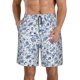 thumbnail image 1 of Balery Rabbit And Butterfly Traje de Baño Estilo Hawaiano para Hombre, Shorts de Secado Rápido con Bolsillos-XX-Large, 1 of 6