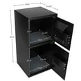 thumbnail image 2 of Paragon Safes Electronic Safe Deposit Box - Drop Safe with Digital Keypad and 2 Sets of Manual Override Keys - For Business Cash Drops or Home Safety - Black, 2 of 19