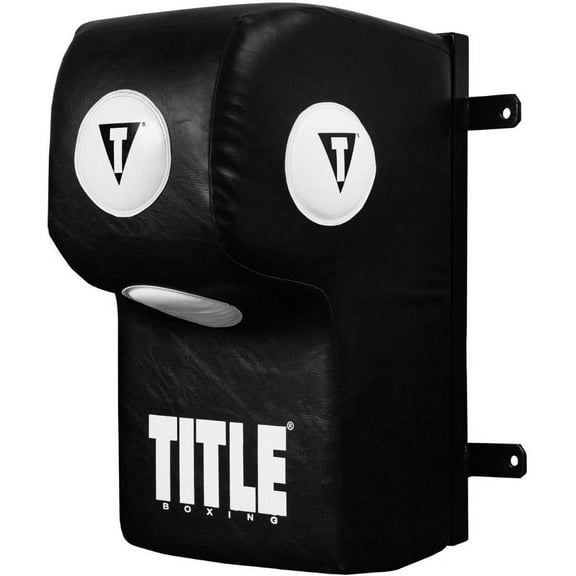 TITLE Boxing Wall Mount Menace Training Bag - Uppercut Bag, Specialty Punching Bag, Angle Punching Bag, Punching Bag, Heavy Bag, Hanging Punching Bag for Adults