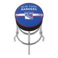 thumbnail image 5 of Trademark Gameroom New York Rangers Logo Bar Stool with Padded Seat, 5 of 5