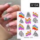 thumbnail image 1 of Harunouta 1 hoja de calcomanías al agua para uñas, transferencia de lavanda, hojas de flores de primavera, pegatinas para decoración de uñas, manicura DIY Tan Jianjun unisex, 1 of 2