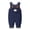 Navy, variant on akafmk Toddler Winter Fleece Lined Overalls Padded Warm Snowsuit Casual Comfortable Sleeveless Zipper Jumpsuit, Size 0-1 Year