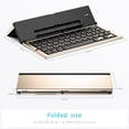 thumbnail image 4 of Tri-Folding Portable Bluetooth Keyboard, Slim Aluminum Alloy for Travel & Work, Compatible with iPad Pro/Air, iPhone, Android Tablets, Windows/Mac Laptops, 4 of 6