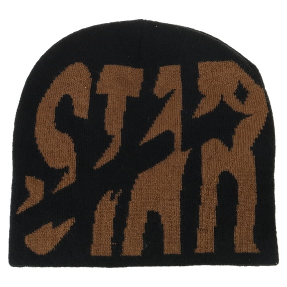 Aellinatey Fashion Beanie Hat Adult Teens Letter Hat Unisex Soft Skull Cap Photo Headwear