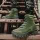 thumbnail image 2 of Botas tácticas militares de trabajo para hombre, con cremallera lateral, ligeras, de combate, para exteriores, duraderas y de desierto, 2 of 4