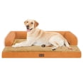 thumbnail image 1 of Cama para Perro MEKIY Ortopédica Lavable con Respaldo Removible XXL, 1 of 9