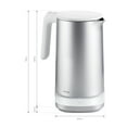 thumbnail image 4 of ZWILLING Enfinigy 1.5-Liter Cool Touch Stainless Steel Electric Kettle Pro, Tea Kettle, Silver, 4 of 11