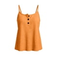 thumbnail image 5 of BUIGTTKLOP Camisole Tops for Women Sleeveless Shirts Adjustable Spaghetti Strap Tank Tops Scoop Neck Dressy Casual Blouses Pleated Tunic Tops, 5 of 5