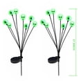 thumbnail image 2 of Inadays Halloween Decorations Outdoor Halloween Decor Solar Scary Eyeball Lights 2Pack 16LEDs Waterproof Purple Eyeball Swaying Firefly Light With 2 Modes For Garden/Yard/Patio/Party Decor, Green, 2 of 7