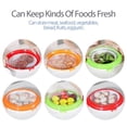 thumbnail image 4 of [Big Save!]Food Preservation Tray Vacuum Seal Reusable Stackable Plastic BPA Free Food Storage Container For Refrigerator & Freezer, 4 of 6