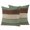 Green, variant on Peacock Feather Outdoor Pillow Covers 20"x12" Set of 2,Waterproof Throw Pillow Covers for Patio Furniture,Teal Ethnic Rustic Farmhouse Elegant Decorative Cushion Pillowcases for Garden Couch Sofa