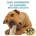 thumbnail image 6 of Pack Approved Beef Cheek Rolls for Dogs - Natural & Odor-Free Dog Rawhide Chews - 5 to 6 Inch Medium Beef Hide Dog Chews - 4 Pack, 6 of 10