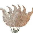thumbnail image 1 of Monstrate 6 piezas de adornos de adornos brillantes con Clip para árbol de Navidad, accesorios de decoración DIY para sala de estar y oficina Kits de decoración para fiestas Oro rosa, 1 of 6