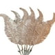 thumbnail image 1 of Advancent 6 piezas de adornos de plumas con clip para árbol de Navidad, decoración DIY, accesorios de vacaciones, accesorios para el hogar y la Kits de decoración para fiestas Oro rosa, 1 of 6