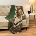 thumbnail image 6 of Donna Sharp Pine Star Pieced & Embroidered Cotton Decorative Throw, 6 of 6