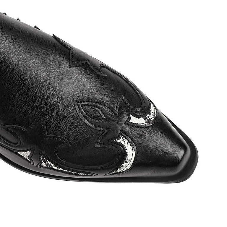 AnuirheiH Large Size Winter Boots for Mens Western Boots