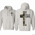 thumbnail image 4 of A Lot Can Happen in 3 Days Hoodie – Christian Cross Camo Sweatshirt with Matthew 28:6 Scripture, Inspirational Faith Hoodie for Men & Women, Easter & Everyday Christian Gift, 4 of 6