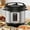 Silver, variant on Simenmax 6Quart Electric Pressure Cooker, 24-in-1 Multi-Cooker with Stainless Steel Pot for Canning, Slow Cooking, Sauté, Yogurt