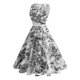 thumbnail image 2 of Vestido de Impresión Vintage de las Mujeres, Moda de Verano sin Mangas Maxi para la Fiesta de la Noche Y el Vestido Casual, Sexy Estilo Resort Largo Vestido, 2 of 9