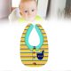 thumbnail image 3 of Toddler Bibs Double Sided Waterproof Soft Cotton Cute Cartoon Pattern Washable Bibs for Infant Boys Girls 2, 3 of 3