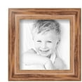 thumbnail image 2 of ArtToFrames 6" x 6" Honey Picture Frame, 6x6 inch Brown MDF Poster Frame (WOM-4085), 4 Pack, 2 of 8