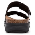 thumbnail image 3 of Sandalias Nautica Triun 3 con doble hebilla Slide Comfort para hombre, color marrón, 3 of 6