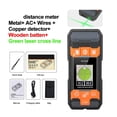thumbnail image 2 of Digital Distance Meter Stud Finder AC Wire Tracker Wall Scanner Wood Moisture Meter Rangefinder Tape Metal Detector ,Widely Used, 2 of 7