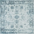 thumbnail image 5 of Unique Loom 3141359 6 x 6 ft. Casino Sofia Square Rug, Light Blue, 5 of 5