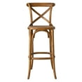 thumbnail image 4 of Modway Gear 43.5" Modern Style Elm Wood Bar Stool in Walnut Finish, 4 of 10